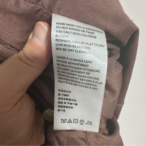 NWT Free People Ruched Women's Mini Dress with Floral Embroidery size L - Picture 11 of 13